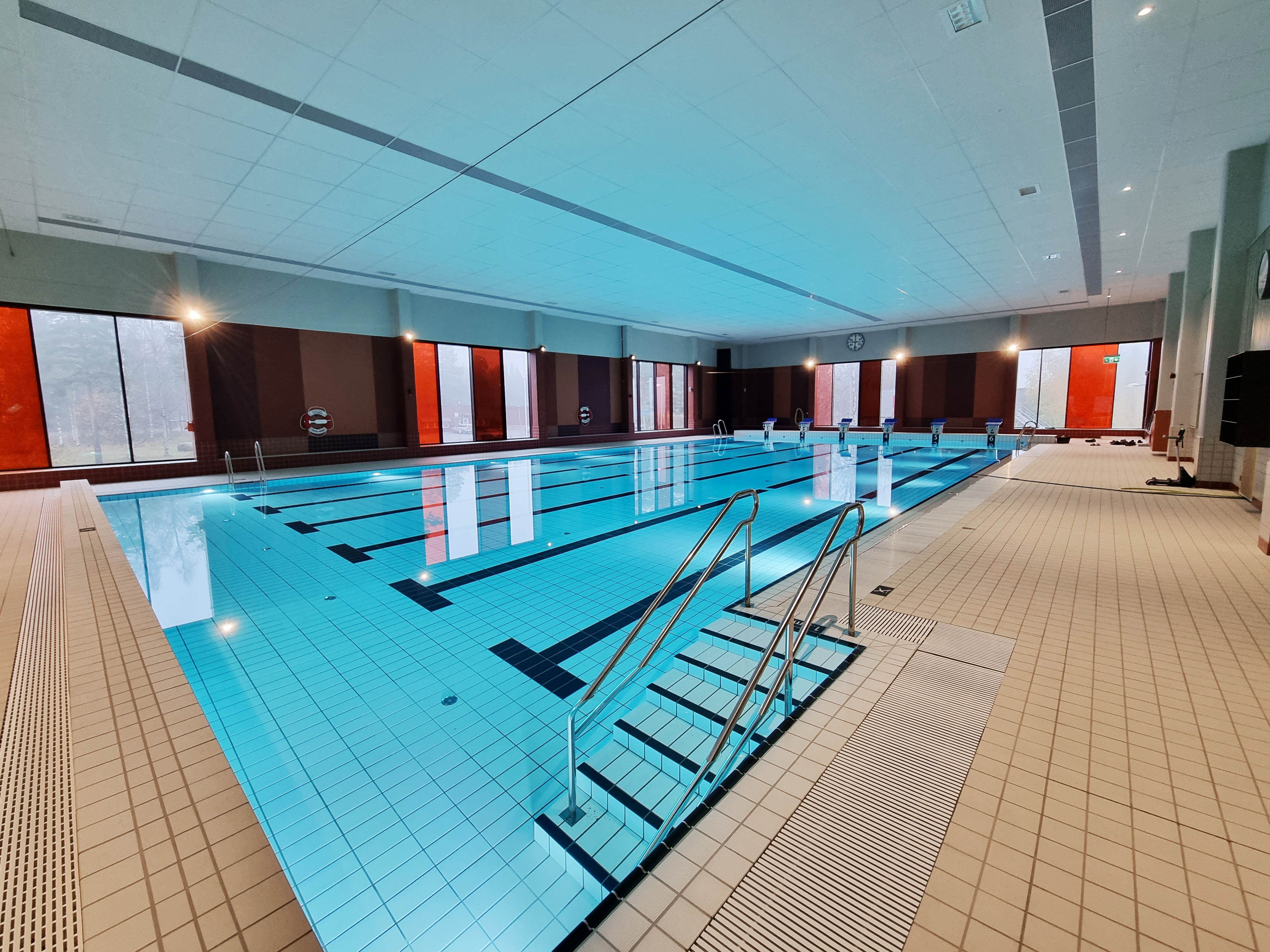 Plattsättning Plattsättare Badhus Simhall Pool Bassäng Spa Specialist